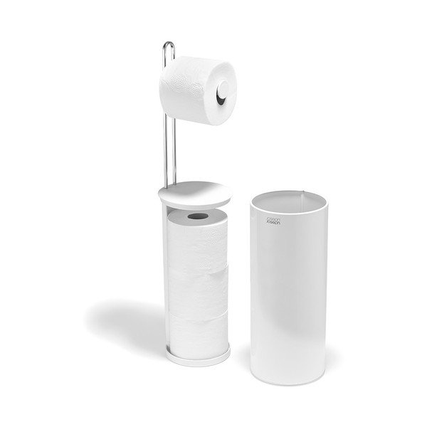 Fehér műanyag WC-papír tartó állvány EasyStore – Joseph Joseph-image-3