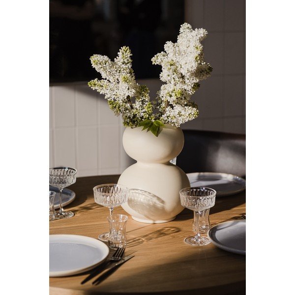 Bézs kerámia váza (magasság 36 cm) Tuga – noo.ma-image-1