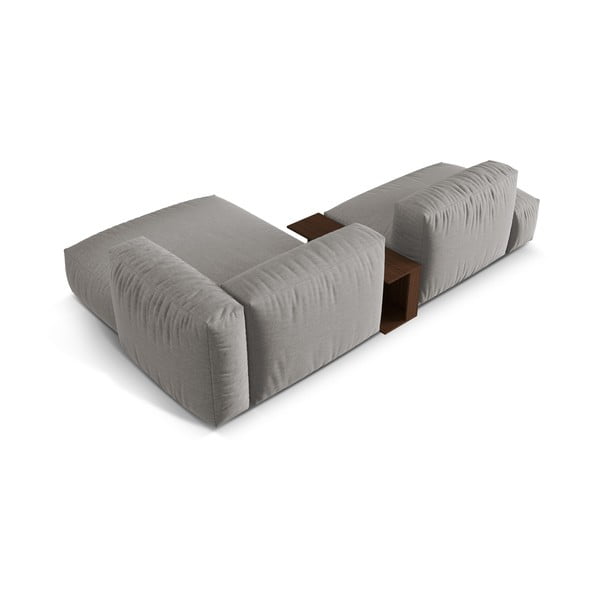 Világosszürke moduláris sarokkanapé (jobb oldali) Martina – Micadoni Home-image-3
