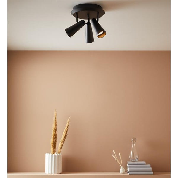 Crest fekete mennyezeti lámpa, ø 36 cm - Markslöjd-image-1