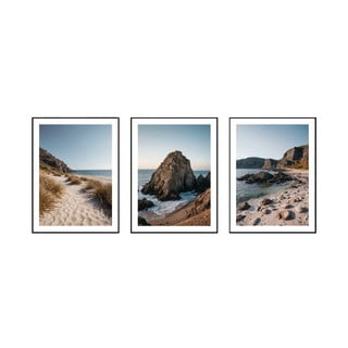 Kép szett 3 db-os 30x40 cm Rocky Coast
