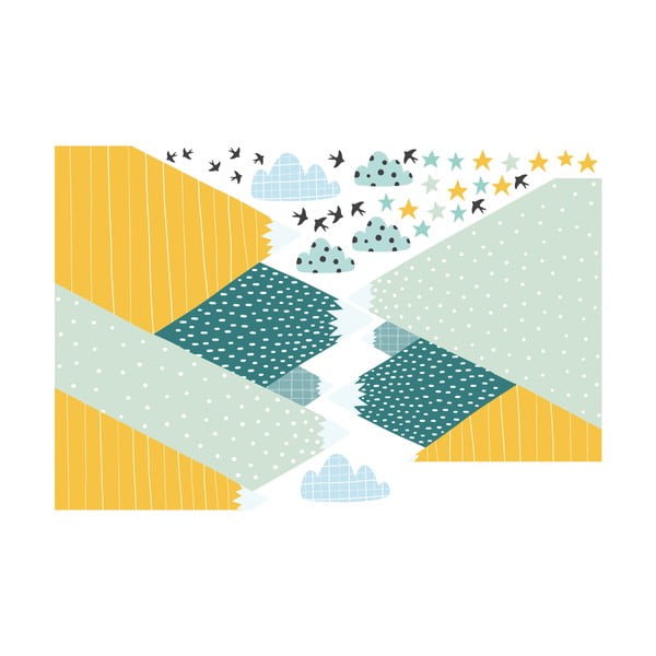 Giant Kid Sticker Scandinavian Mountains Ziska falmatrica - Ambiance-image-1