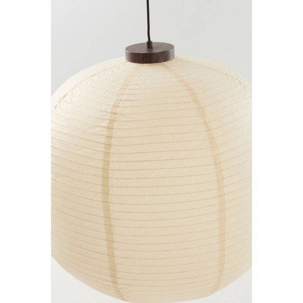Bézs papír függőlámpa ø 65 cm Selma – Jotex-image-3