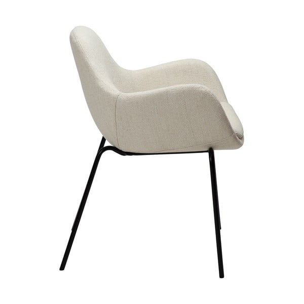 Krémszínű buklé fotel Zimmer – DAN-FORM Denmark-image-2