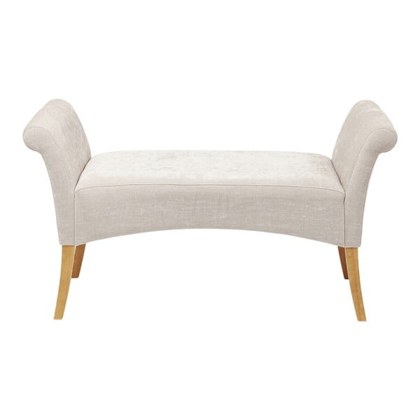 Motley fehér párnázott ülőpad - Kare Design