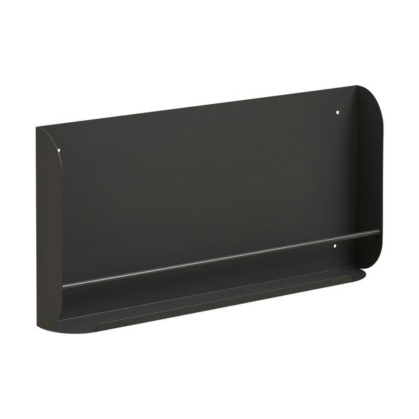 Sötétszürke fém fali polc 60 cm Volterra – House Nordic-image-2