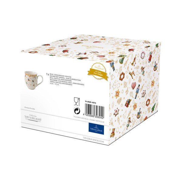 Fehér porcelán bögre karácsonyi motívummal - Villeroy & Boch-image-3