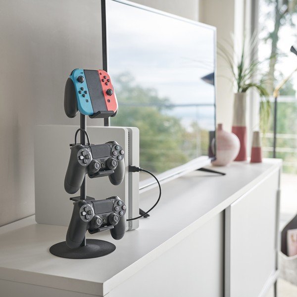 Fekete fém multifunkcionális állvány Smart – YAMAZAKI-image-1