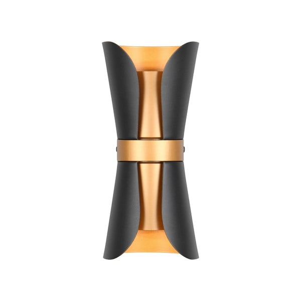 Fekete-bronzszínű fali lámpa Coat – Trio-image-1
