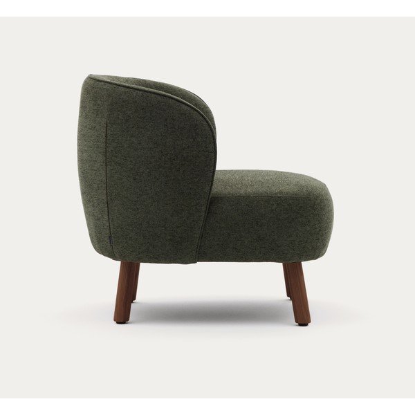 Khaki zsenília fotel Ulit – Kave Home-image-3