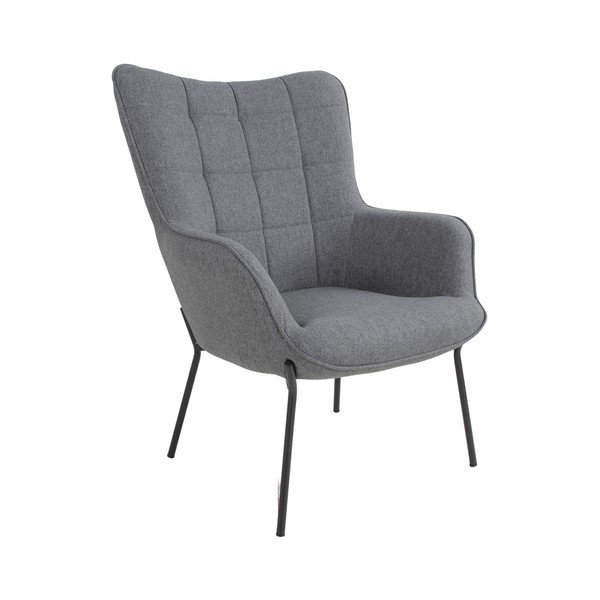 Glasgow szürke fotel - House Nordic-image-3