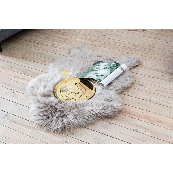 Sheepskin bézs műszőrme szőnyeg, 80 x 150 cm - Tiseco Home Studio-image-3