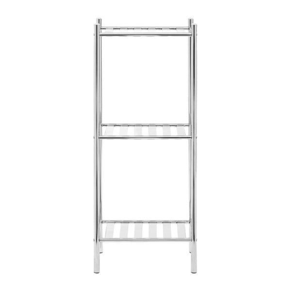 Ezüstszínű fürdőszobai polcos állvány 33x78 cm – Premier Housewares-image-1
