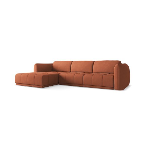 Narancssárga sarokkanapé (bal oldali) Hoku – Makamii-image-2