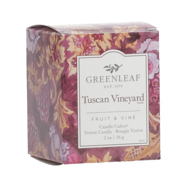 Tuscan Vineyard fogadalmi gyertya - Greenleaf