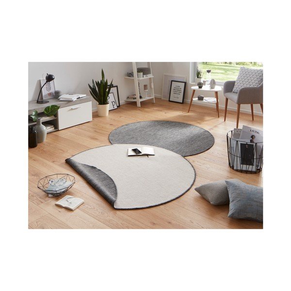 Miami szürke kültéri szőnyeg, ø 140 cm - NORTHRUGS-image-2