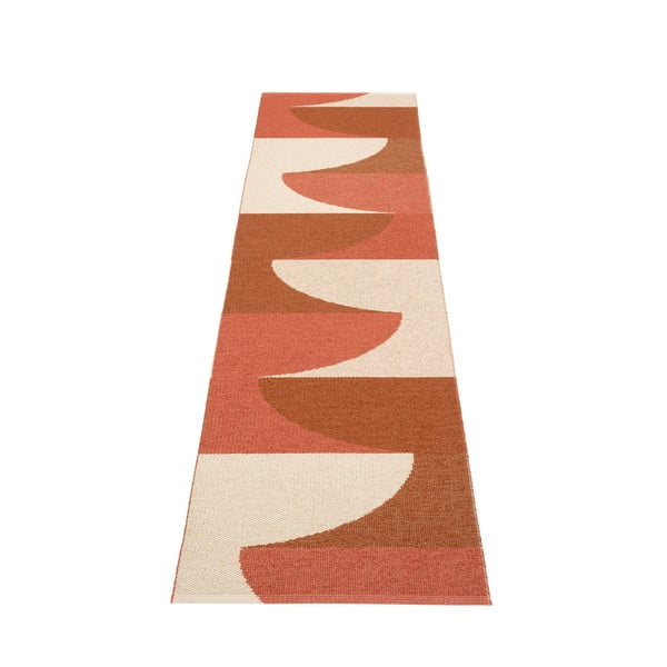 Téglavörös kültéri-beltéri futószőnyeg 70x270 cm Hill Brick Rust – Pappelina-image-2