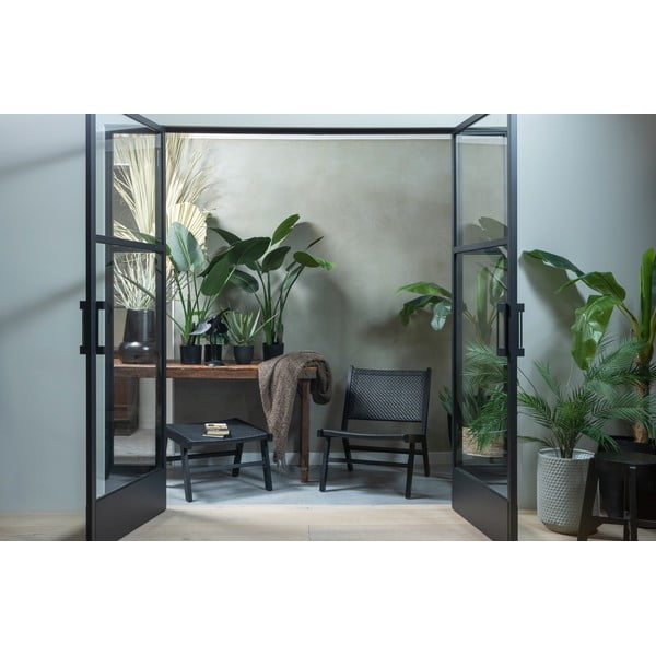 Puk fekete kerti szék - WOOOD-image-1