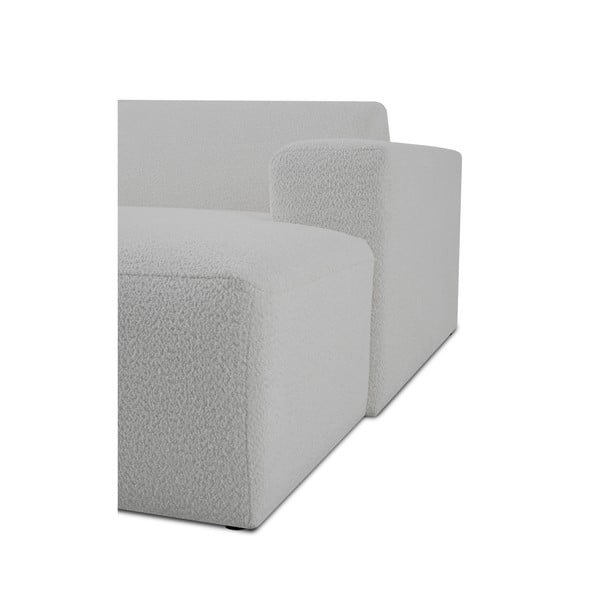 Fehér buklé kanapé modul (jobb oldali) Roxy – Scandic-image-4