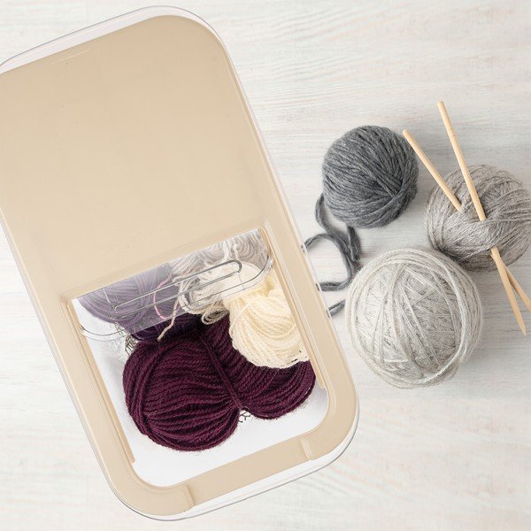 Fedeles műanyag tárolódoboz 35x20x23 cm Slop – Orion-image-2