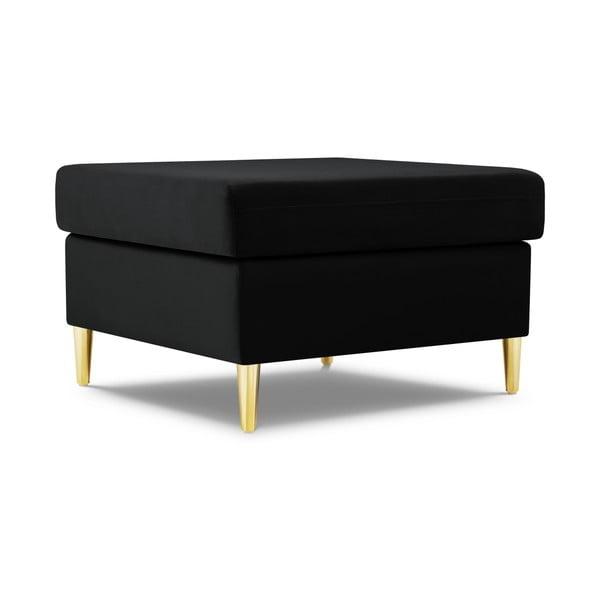 Fekete bársony lábtartó Kyoto – Cosmopolitan Design