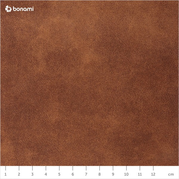 Doria konyakbarna műbőr puff, ⌀ 60 cm - Actona-image-4