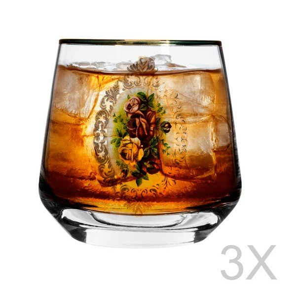 Lal 3 darabos pohárszett, 345 ml - Mezzo-image-3
