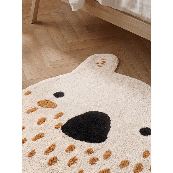 Krémszínű mosható-kézi szövésű pamut gyerek szőnyeg 120x137 cm Snuggle Nienchen – Hanse Home-image-2