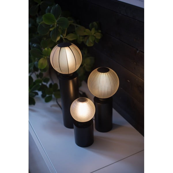 Fekete lámpa állvány 25 cm Tub – Star Trading-image-4