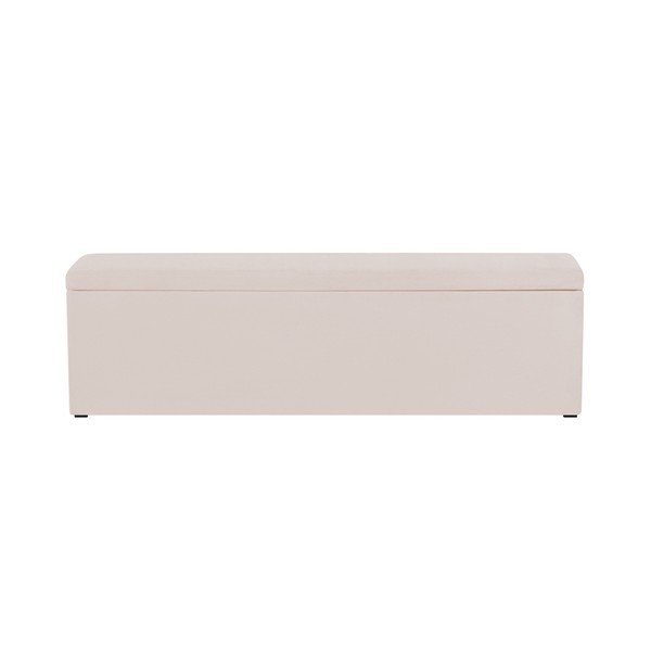 Ancona krémszín ottomán, 200 x 46 cm - Mazzini Sofas-image-3