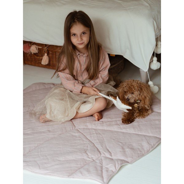 Gyerek játszótakaró Powder Pink - Moi Mili-image-4