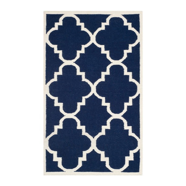 Alameda kék gyapjúszőnyeg, 152 x 91 cm - Safavieh