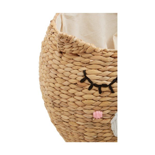 Natúr színű vízijácint játéktároló kosár ø 49x40 cm Lidi Cat Face – Premier Housewares-image-4