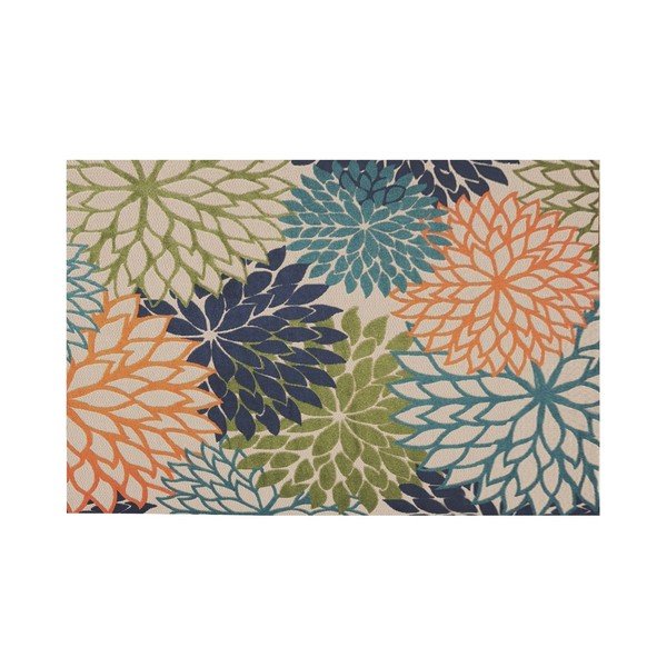 Mosható pamut keverék szőnyeg 100x150 cm Geo Flowers – Conceptum Hypnose