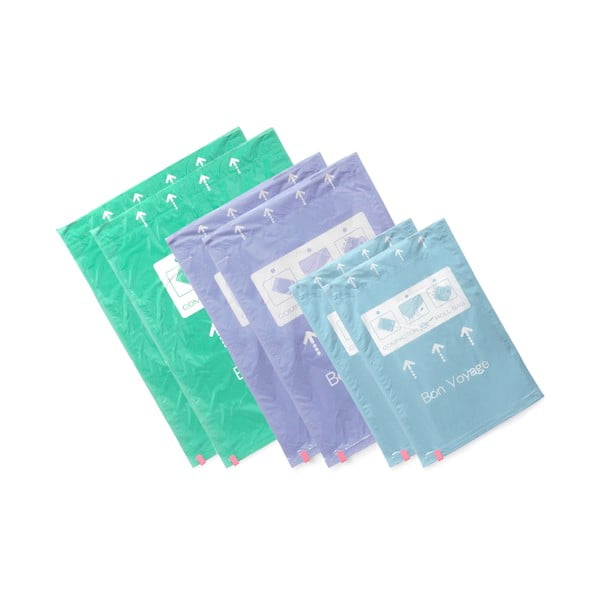 Vákuumzsák készlet 6 db-os Roll Up S/M/L – Compactor-image-4