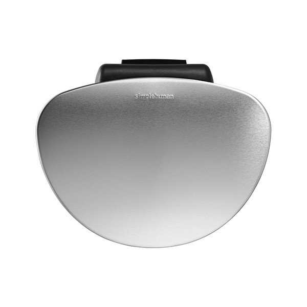 Ezüstszínű acél pedálos szemetes 10 l – simplehuman-image-3