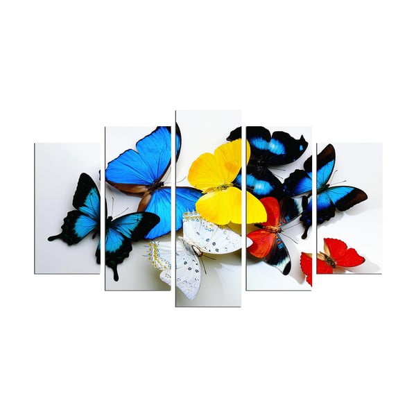 Life Of The Butterfly többrészes kép, 110 x 60 cm