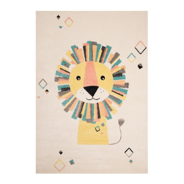 Lion bézs-krémszínű gyerekszőnyeg, 120 x 170 cm - Zala Living