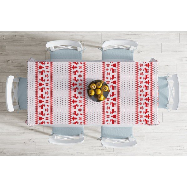 Xmass Knit karácsonyi pamutkeverék asztalterítő, 140 x 180 cm - Minimalist Cushion Covers-image-1