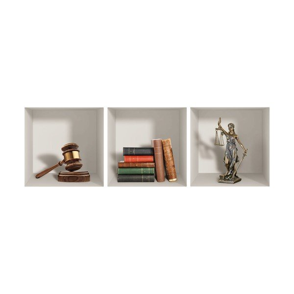 Justice 3 db-os 3D falmatrica szett - Ambiance-image-2