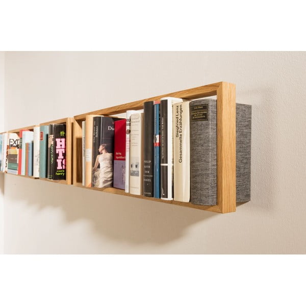 b9 tölgyfa könyvespolc, magasság 34 cm - das kleine b-image-1