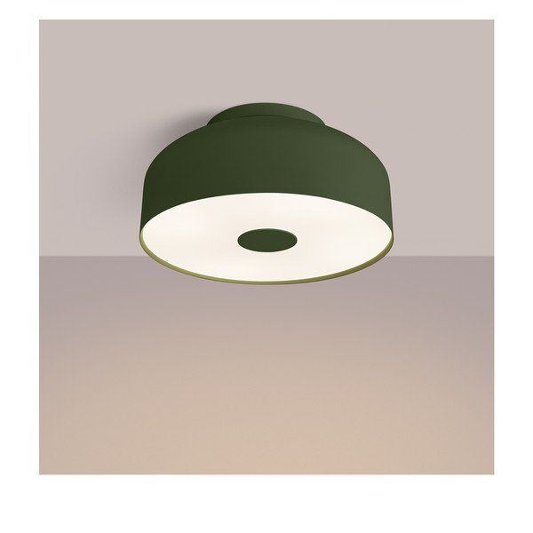 Zöld mennyezeti lámpa Blacko – Sollux-image-4