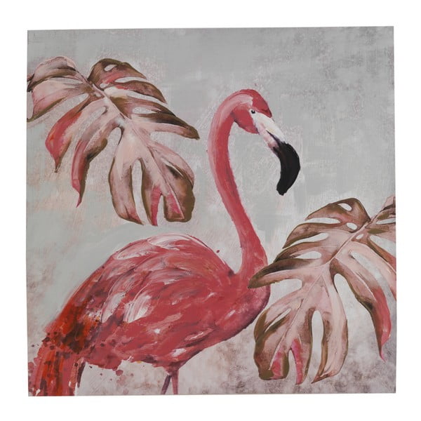 Modern Style Flamingo Uno Cubico vászonkép, 100 x 100 cm - Geese
