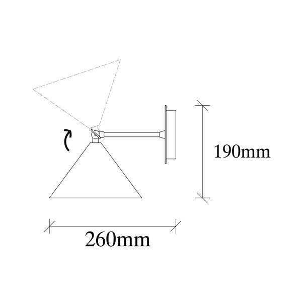 Fehér fali lámpa Berceste – Opviq lights-image-4
