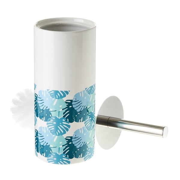 Kék kerámia WC-kefe Dubia – Casa Selección-image-1