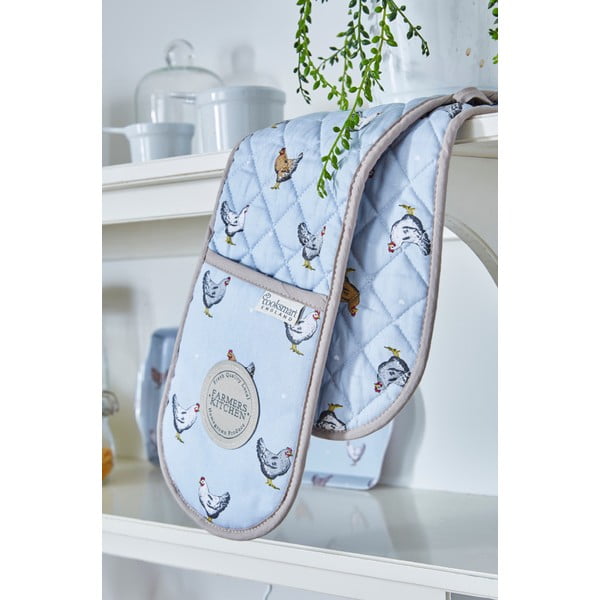 Farmers Kitchen dupla pamut konyhai edényfogó - Cooksmart ®-image-1