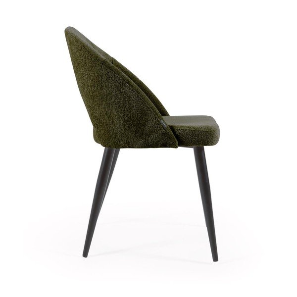 Zöld étkezőszék szett 4 db-os Mael – Kave Home-image-4