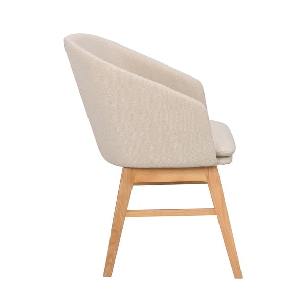 Bézs kárpitozott étkezőfotel szett 2 db-os Windham – Rowico-image-3