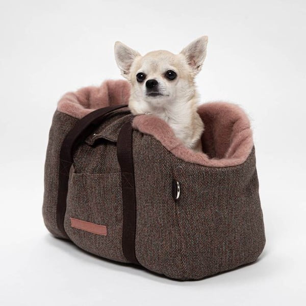 Kutyahordozó táska 26x36 cm Milano Herringbone S – Cloud7-image-1