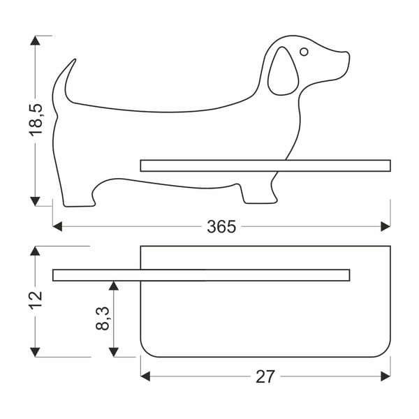 Fekete gyerek lámpa Dog – Candellux Lighting-image-4